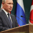Президент России Владимир Путин во время совместной пресс-конференции с президентом Турции Реджепом Тайипом Эрдоганом по итогам встречи. ФОТО Михаил Климентьев/пресс-служба президента РФ/ТАСС - Комсомольская Правда