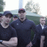 Начиналось в понедельник все с противостояния крепких парней и защитников сквера Фото: Алексей БУЛАТОВ - Комсомольская Правда