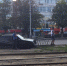 Лихач снес ограждение на проспекте Ленина в Туле в районе педуниверситета - Тульские Известия