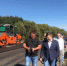 В Новомосковске партийцы приняли участие в мониторинге хода ремонта дороги - Единая Россия