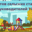 Прием заявок на конкурс лучших инициатив сельских старост стартовал в Тульской области - ИА Тульская служба новостей