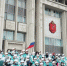 На Параде Победы в Туле ветеранам помогали волонтеры - Администрация г. Тула