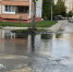 На ул. Степанова из канализационного люка бьёт фонтан - Myslo.Ru