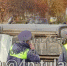 В Щекино кроссовер улетел во двор частного дома - Myslo.Ru