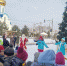 В Привокзальном округе прошло открытие новогодней елки - Администрация г. Тула