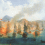 П. - Ж. Волэр. "Бой в Хиосском проливе". 1771 г. - Тульское отделение РГО