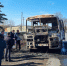 В поселке Барсуки в Туле сгорел пассажирский автобус ПАЗ - Центр 71