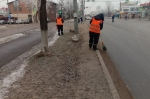 Уборка в городе