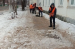Уборка в городе
