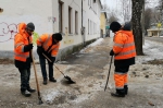 Уборка в городе