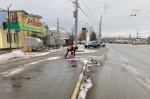 Уборка в городе