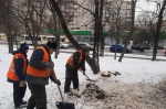 Уборка в городе