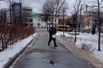 Уборка в городе