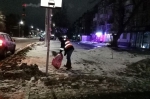 Уборка в городе
