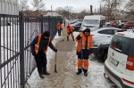Уборка в городе