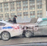 В Туле на улице Советской "ВАЗ - 2112" врезался в патрульный автомобиль - ИА Тульская служба новостей