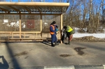 Уборка в городе