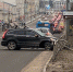 Напротив драмтеатра в Туле кроссовер врезался в забор - ИА Тульская пресса.Ru