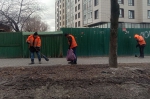 Уборка в городе
