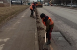 Уборка в городе