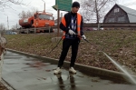 Уборка в городе