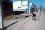 Уборка в городе