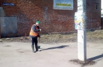Уборка в городе