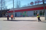 Уборка в городе