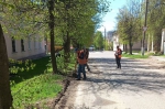 Уборка в городе