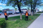 Уборка в городе