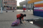 Уборка в городе