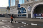 Уборка в городе