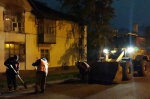 Уборка в городе