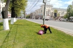 Уборка в городе