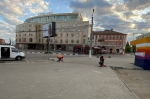 Уборка в городе