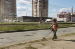 Уборка в городе