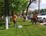 Уборка в городе