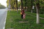 Уборка в городе