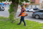 Уборка в городе