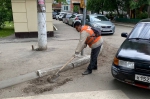 Уборка в городе