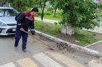 Уборка в городе