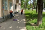Уборка в городе
