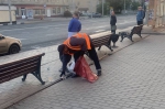 Уборка в городе