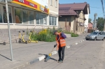 Уборка в городе