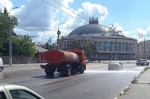Уборка в городе
