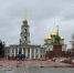 В Туле на площади Ленина начался монтаж Губернского катка - ИА Тульская служба новостей