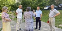 Олег Даньшин принял участие в приемке работ, выполненных по проекту «Наш город» - Городская Дума