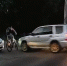 На ул. Генерала Маргелова водитель Subaru сбил велосипедиста: видео - Myslo.Ru