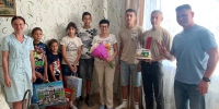 Дарья Герасимова поздравила многодетную семью с Днем семьи, любви и верности - Городская Дума