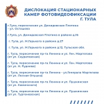 Где в Тульской области стоят дорожные камеры: полный список